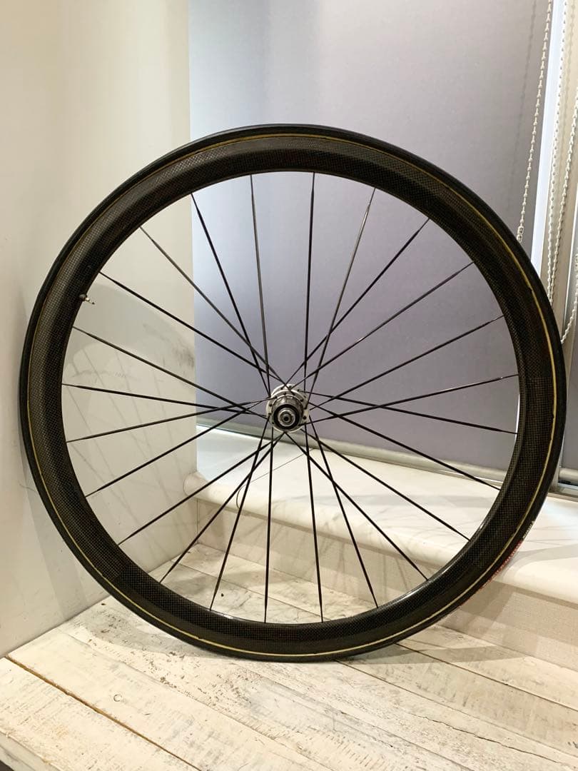 ◆重量タイヤ込1.1kg激軽【カーボンホイール】DURAACEバブ！チューブラー