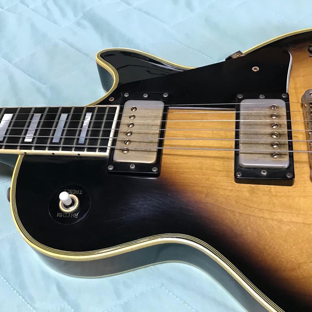 Aria Pro II レスポール カスタム エボニー指版 ダイヤモンドインレイ