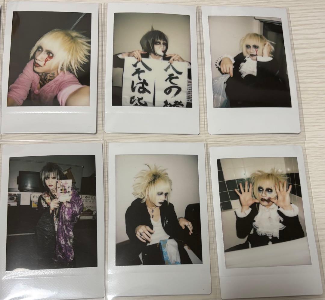 ⑧黒百合と影 烏名鳴 メメント・モリ 哀 チェキ 10枚セット