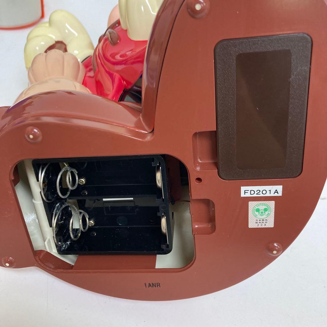 A711-42 音声認識クロック　ミッキーマウス ディズニータイム