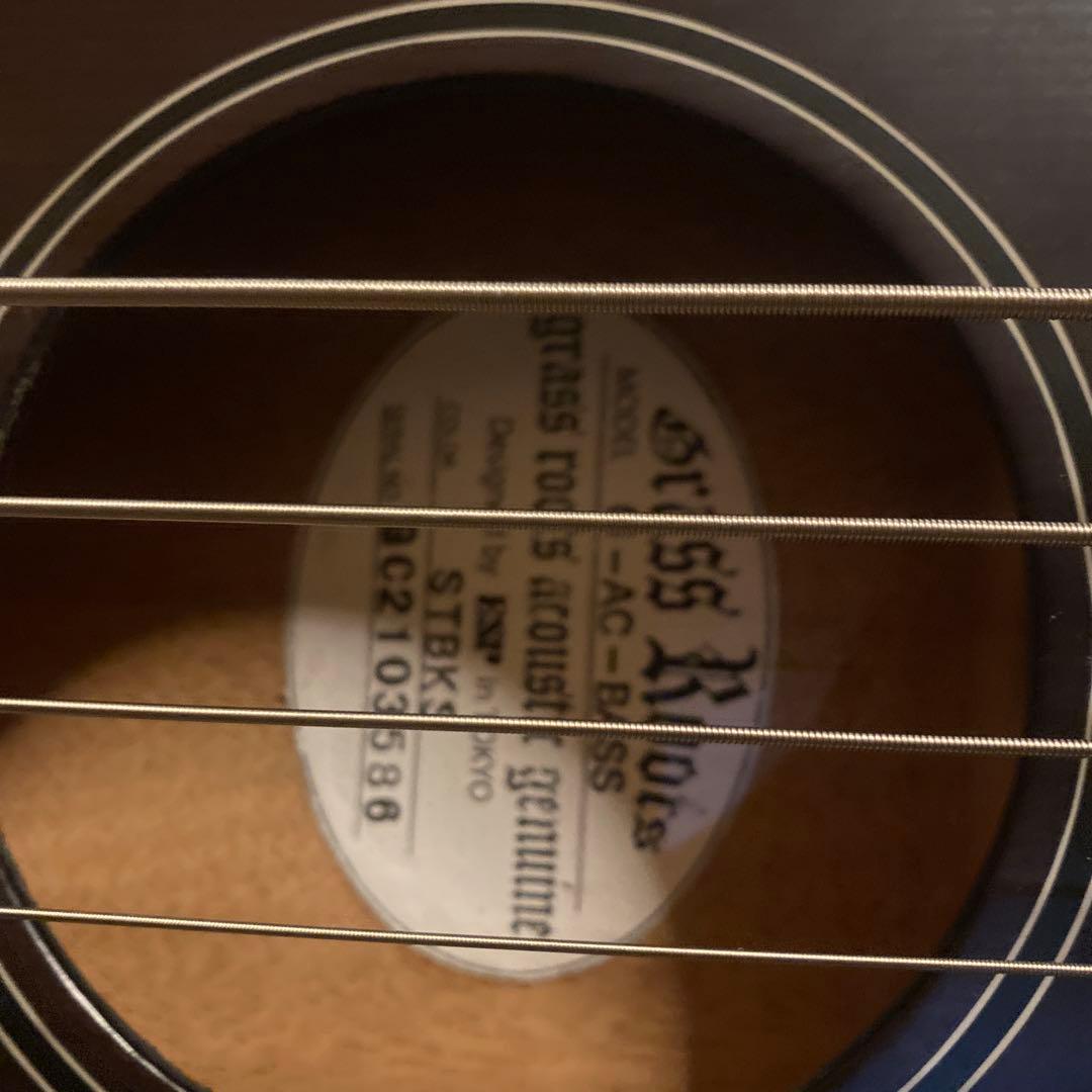 グラスルーツ ブラック エレキベース 4弦