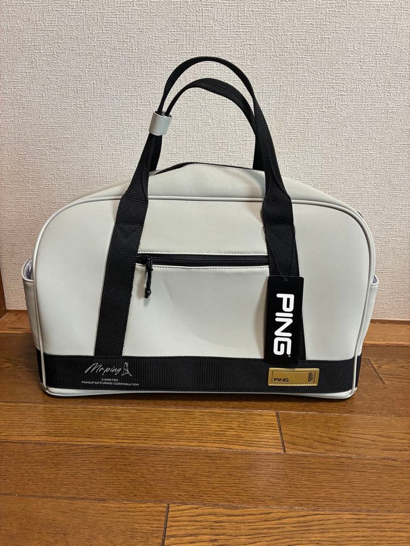 PING ゴルフ　ボストンバッグ　未使用品
