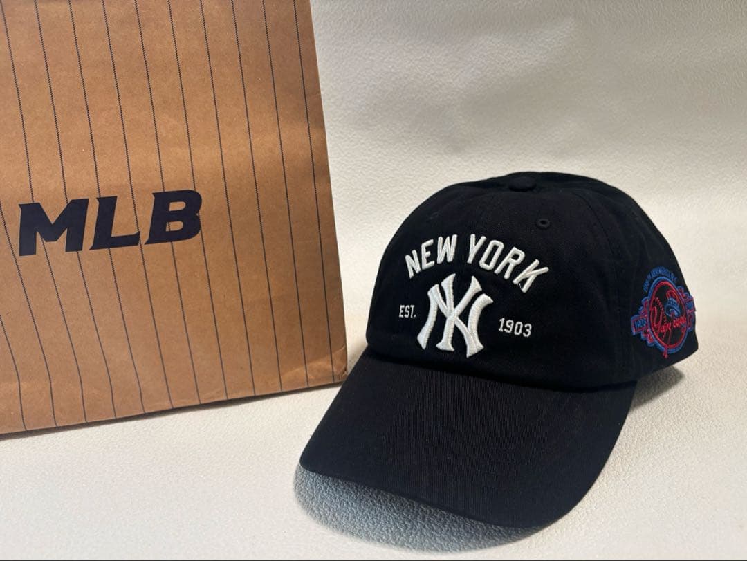 Annie aespa カリナ着用 韓国限定 MLB KOREA キャップ