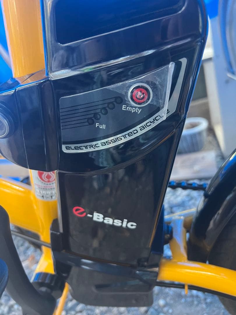 【美品】HUMMER折り畳み電動アシスト自転車