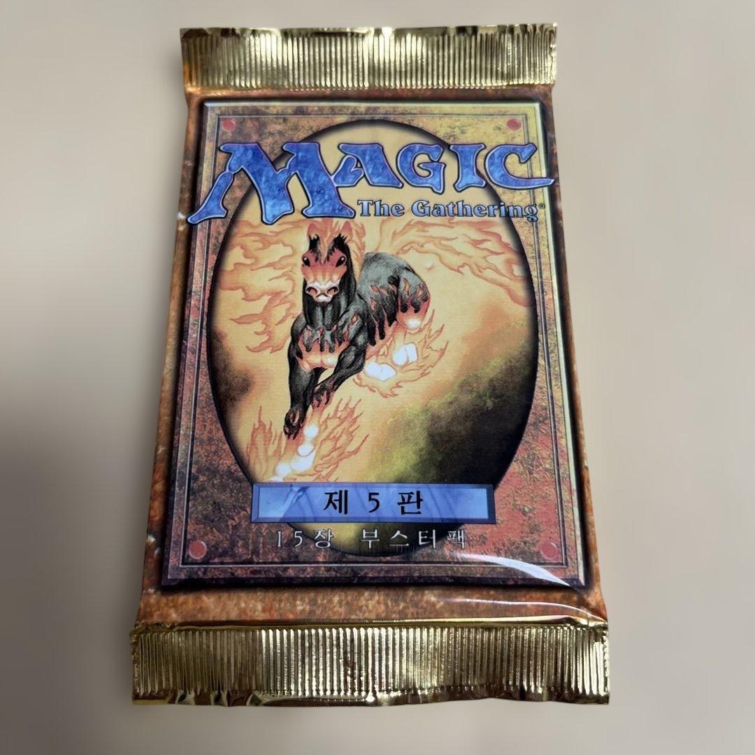 MTG 第5版　ブースターパック　未開封