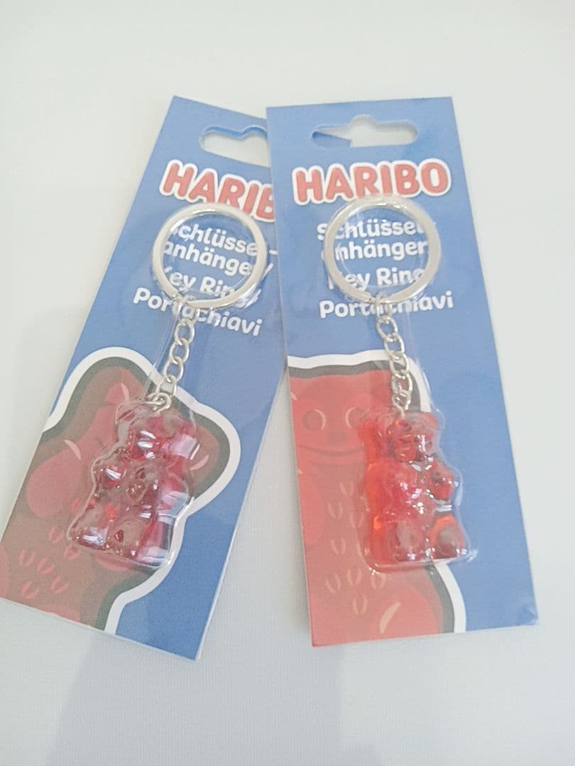 1点1500円☆日本未発売☆ HARIBO ハリボー キーホルダー ゴールドベア