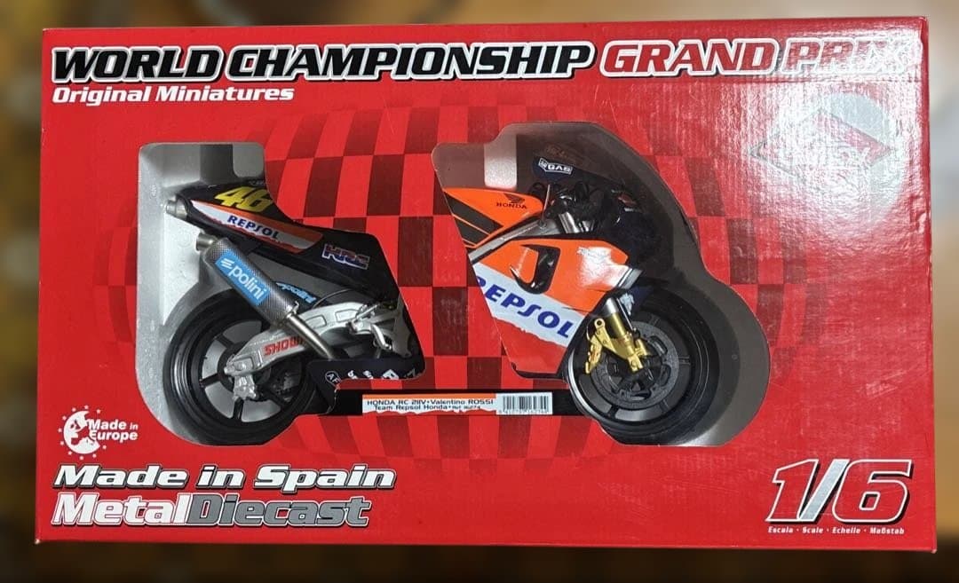 WORLD CHAMPIONSHIP HONDA RC 2II バイクフィギュア