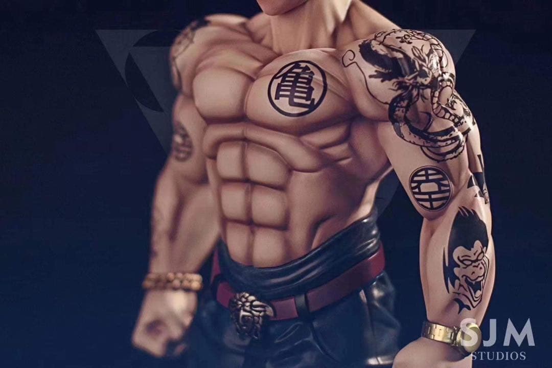 【ドラゴンボール】ガレージキットフィギュア タトゥー悟空 dragon ball