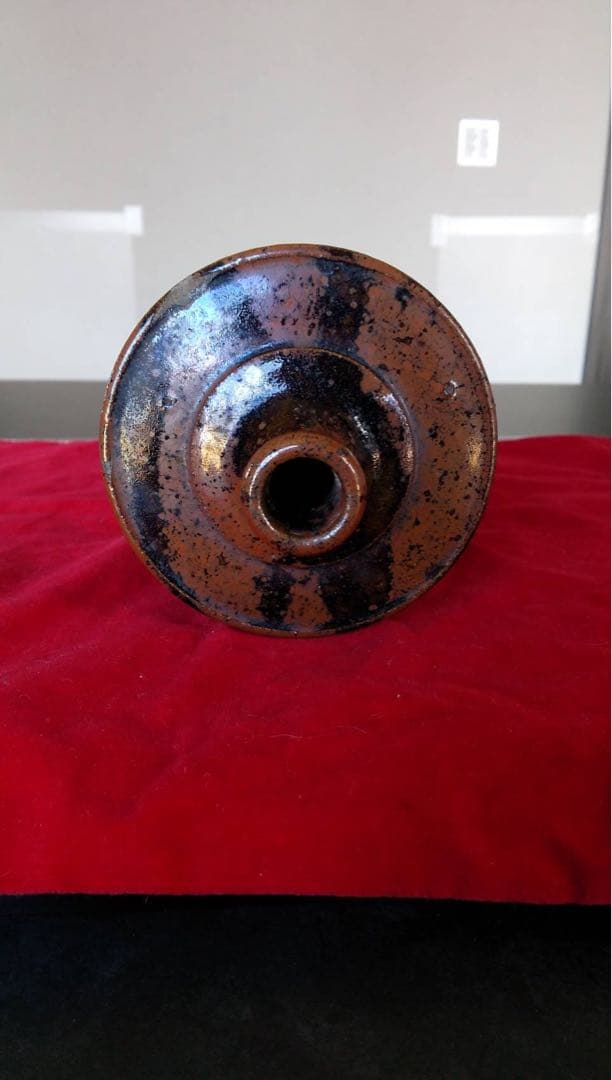 丹波焼　蝋燭徳利　花器　瀬戸焼　古道具　酒器　流掛