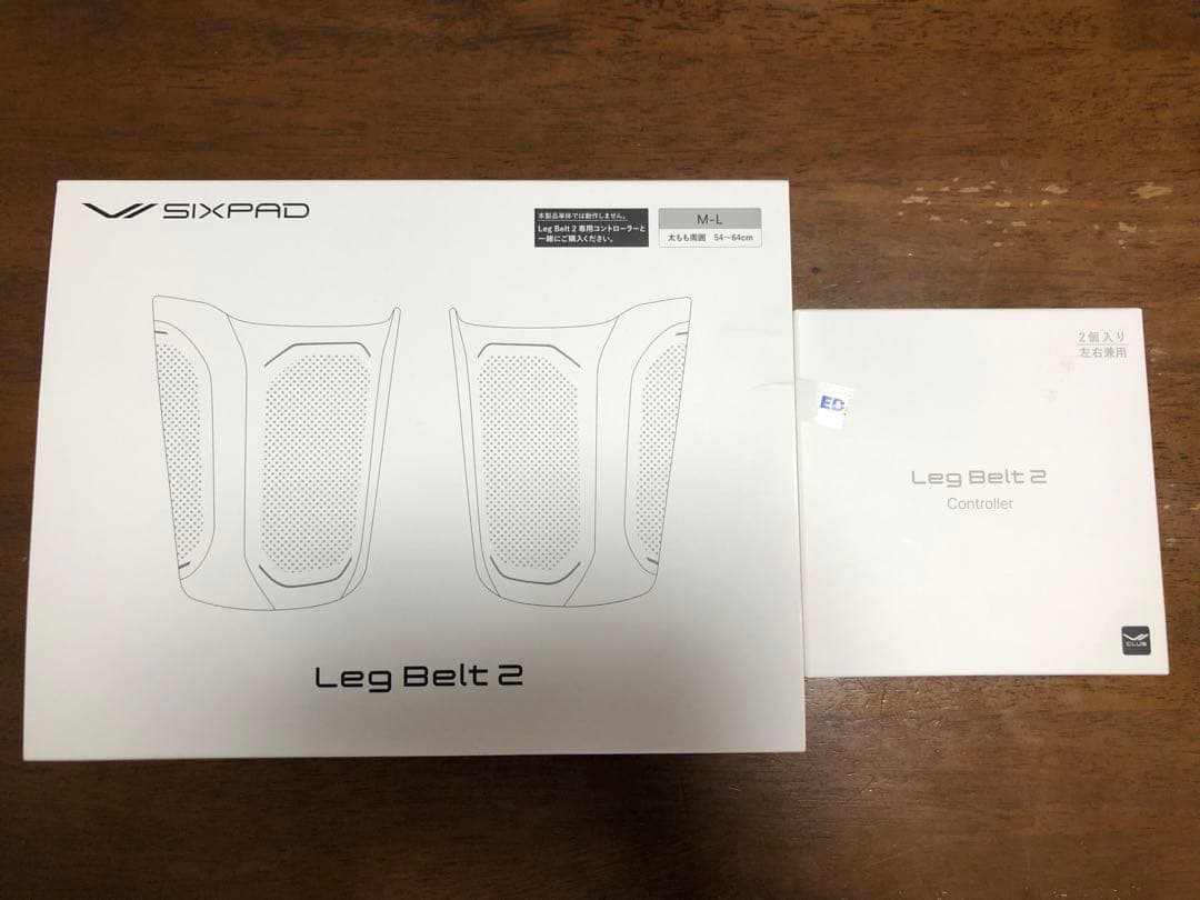 SIXPAD Leg Beat 2 レッグベルト2 コントローラー2個付き