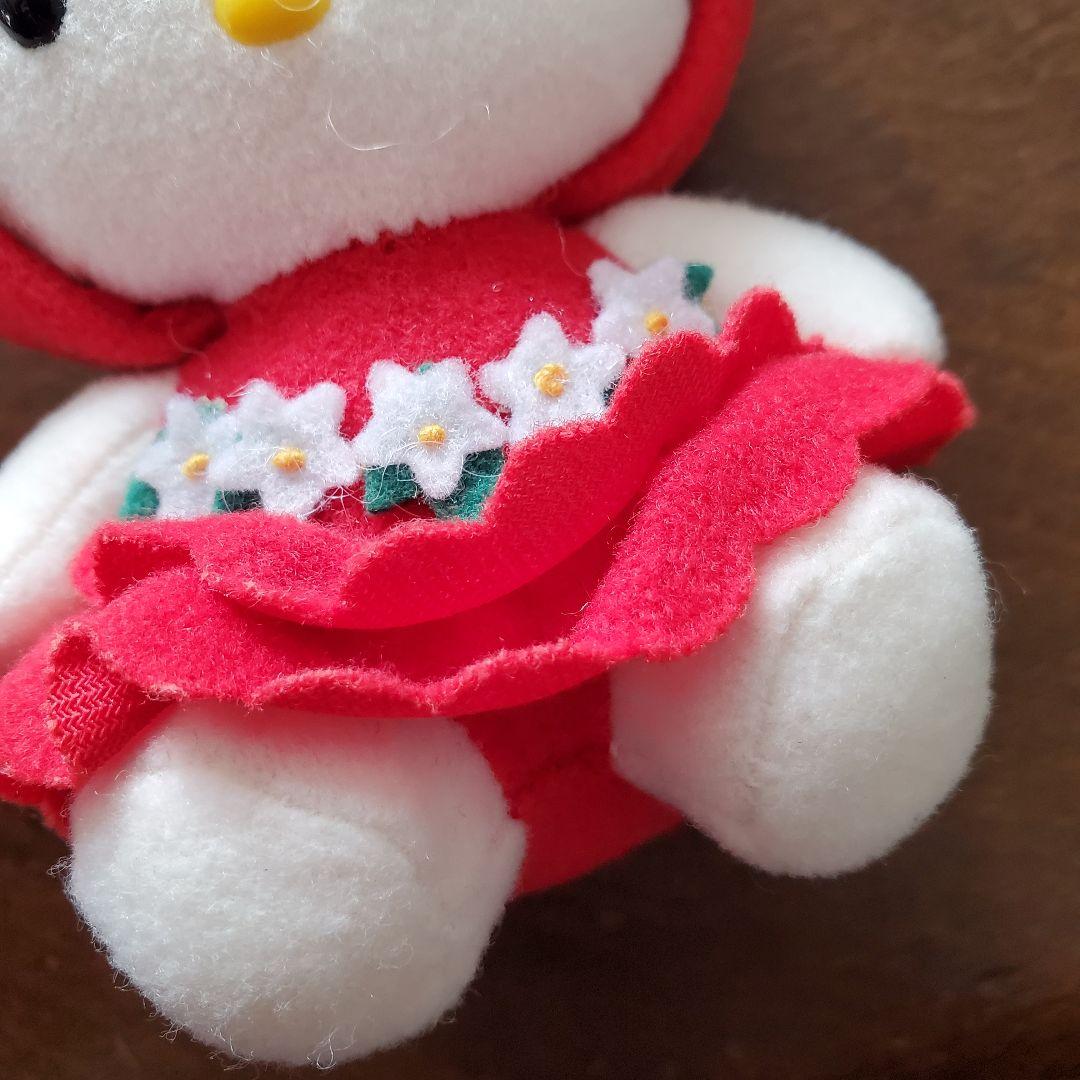 ハローキティ ご当地 ぬいぐるみ 信州限定 りんご マスコット