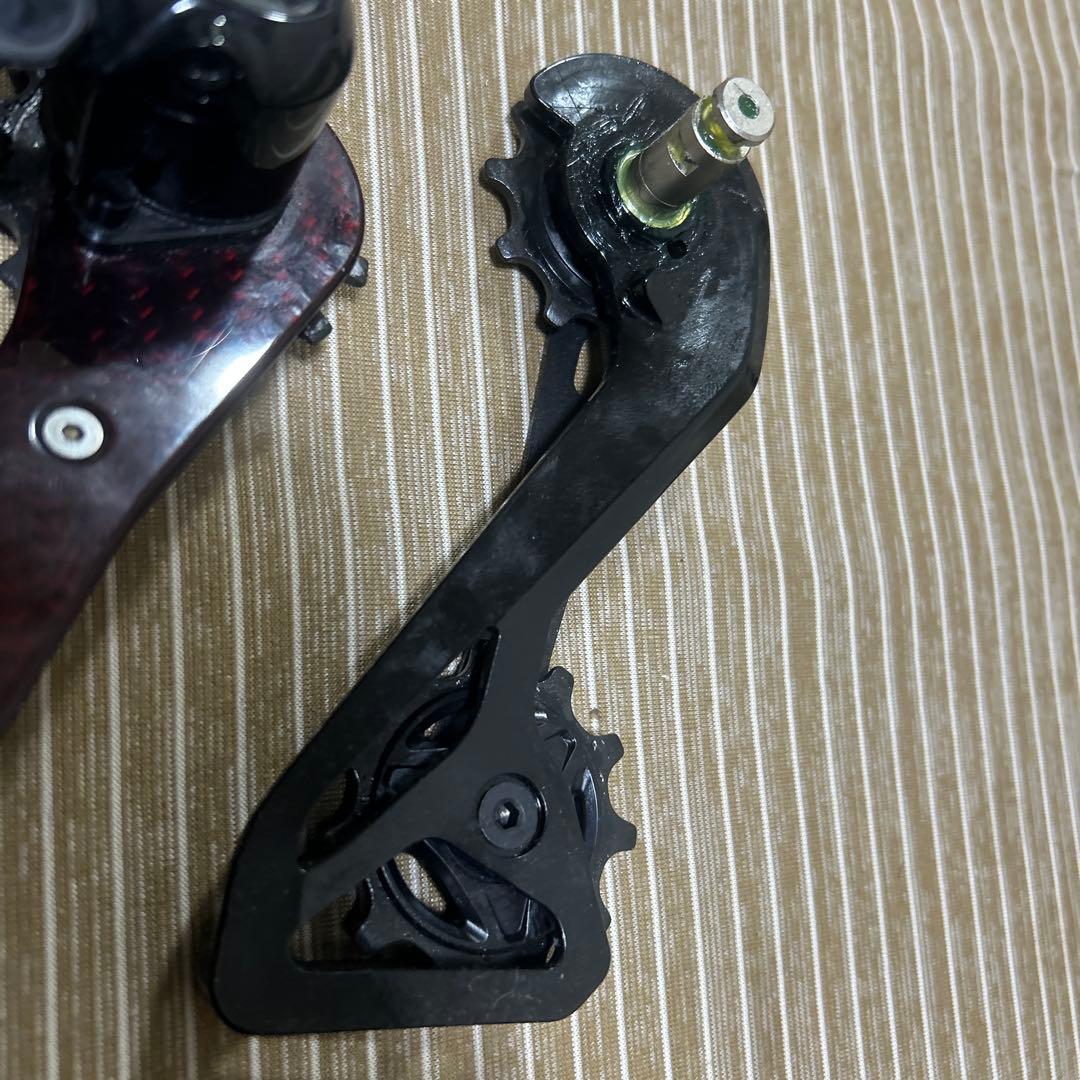 シマノ　ディレイラー前後セット バッテリー、ビッグプーリー付き