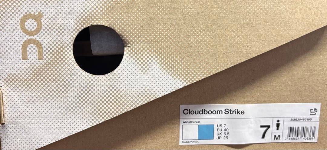 【新品正規品】早い者勝ち！大特価！クラウドブーム　ストライク25.0cm