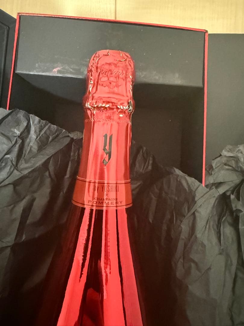 ワイ・バイ・ヨシキ×シャンパーニュ ポメリー ブリュット ロゼ　※箱に汚れ有