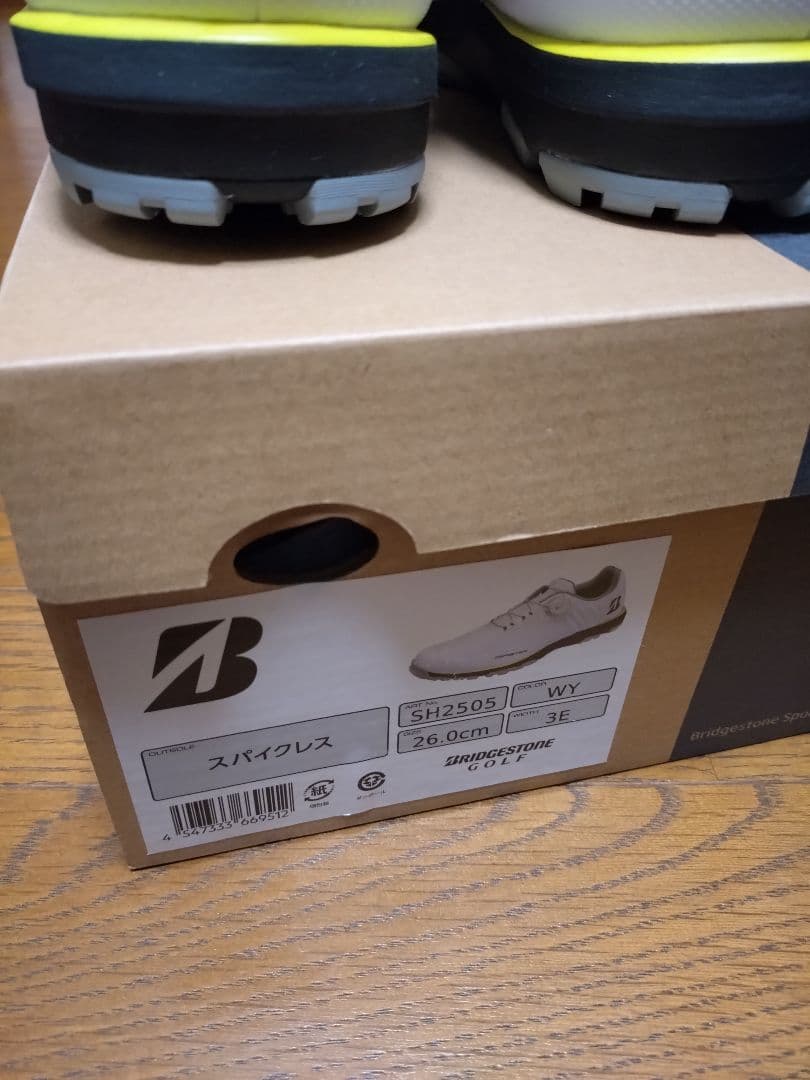 ブリジストン ゼロ・スパイク バイターライトSH2505　サイズ26cm