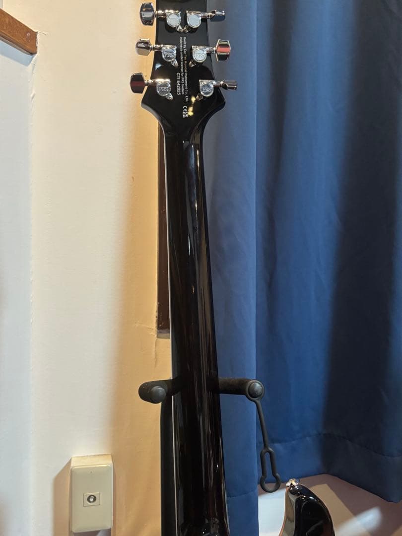 しましま　prs se custam24 エレキギター　レスポール