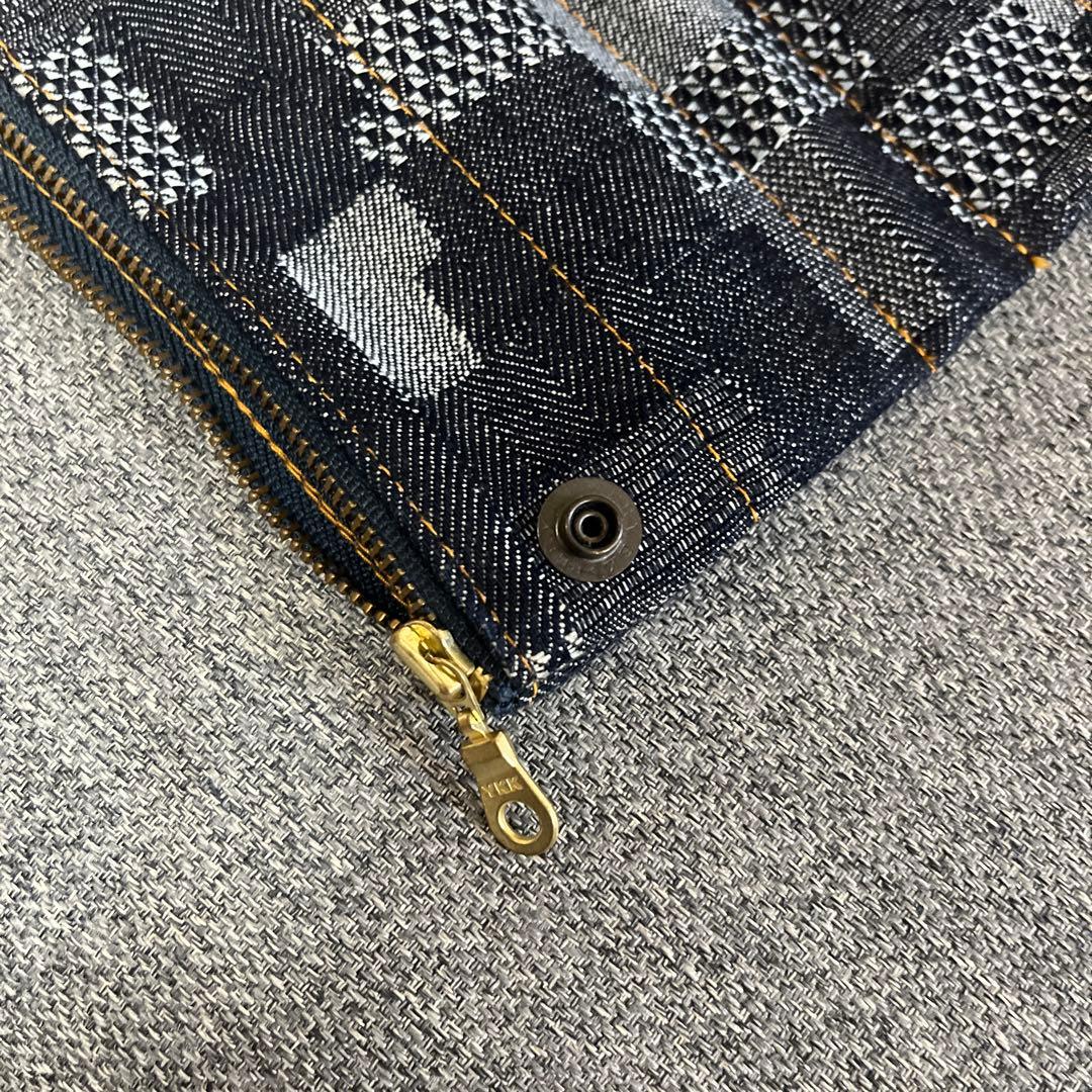 デニム筆箱とシャープペン 消しゴムセット