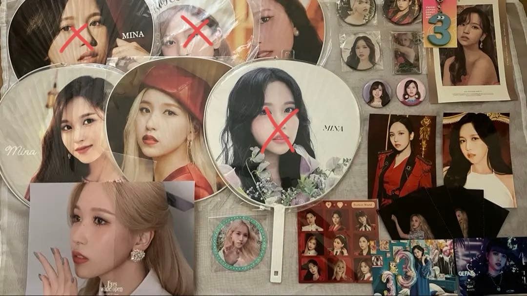 TWICEミナグッズまとめ売り