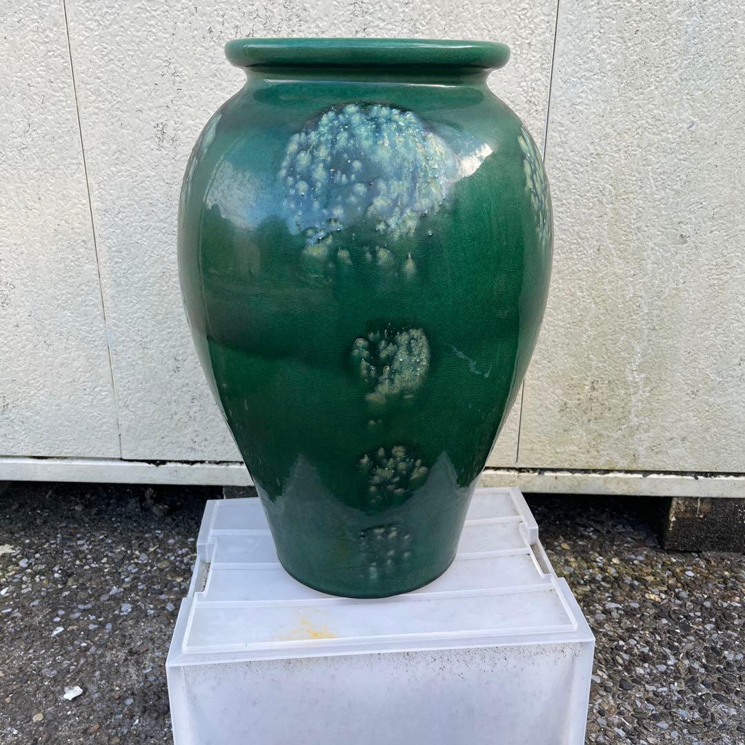 レトロ　大型フラワーベース