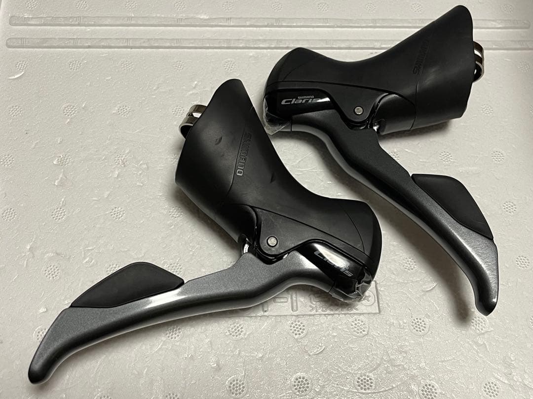 [未使用] シマノ Claris 2x8s STI レバー ST-R2000