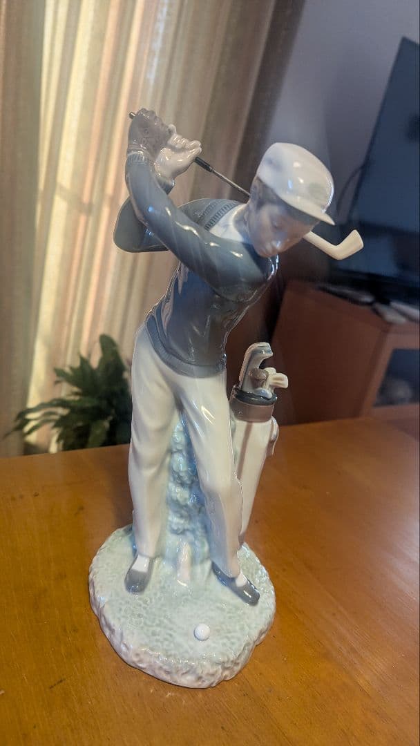 お値下げ✮　LLADRO　リヤドロ　 ゴルフ　陶器製