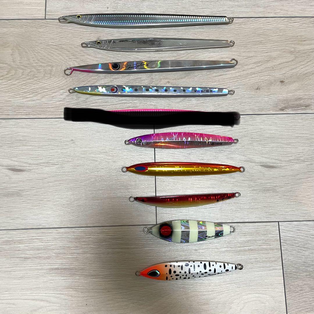 ジグ10個セット　ロングジグ　スミスナガマサ　クレイジーオーシャン等