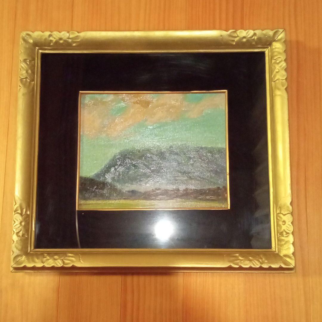 「農村の山里風景」 希少作家 香田勝太