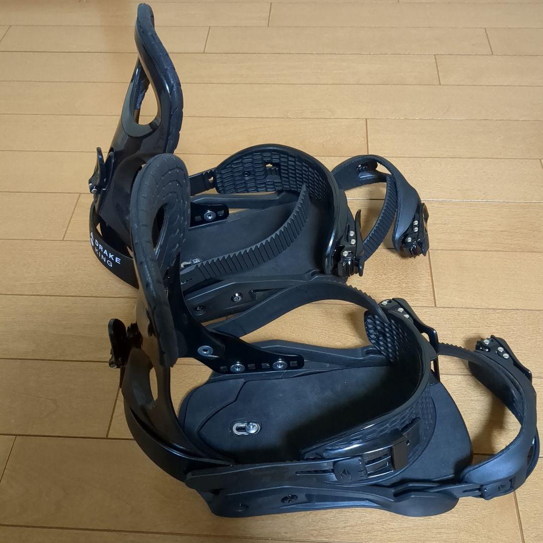 DRAKE KING スノーボードビンディング ブラック　Ｍサイズ
