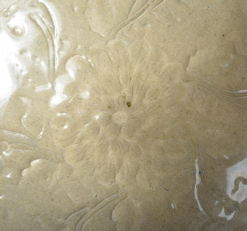 中国　定窯白磁陽刻花文　鉢　碗　金継ぎ直し　V　R4552