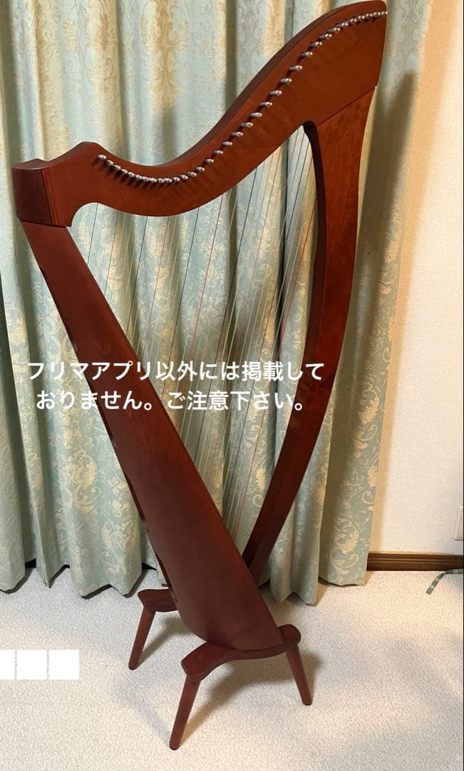 【最終値下げ】美品　レバー　ハープ　salvi サルヴィ 34 調整済み