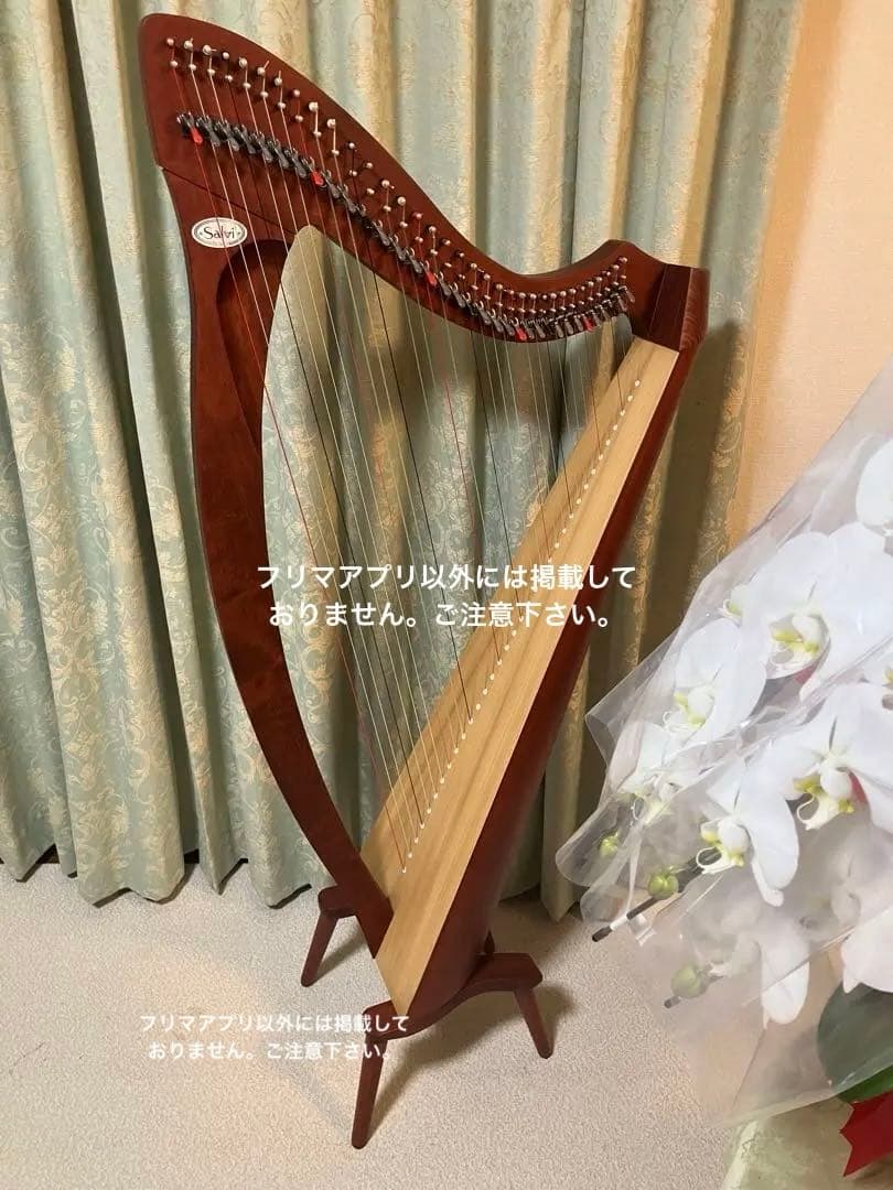 【最終値下げ】美品　レバー　ハープ　salvi サルヴィ 34 調整済み