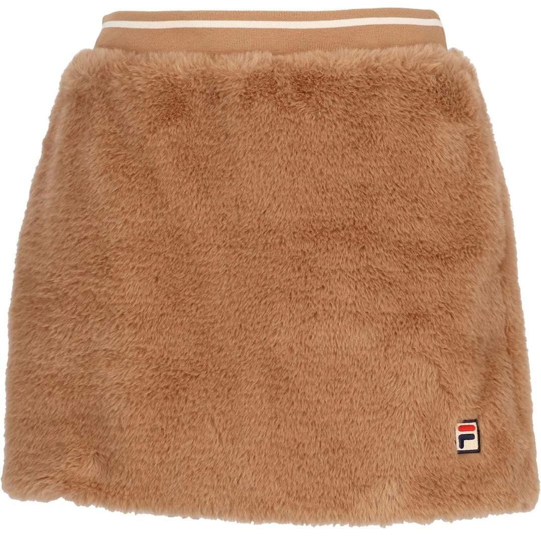 【新品】FILA スコート　ファー　フリース