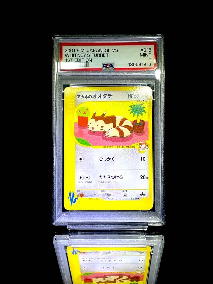 PSA9 連番 アカネのオオタチ アカネのベロリンガ カードe 美品