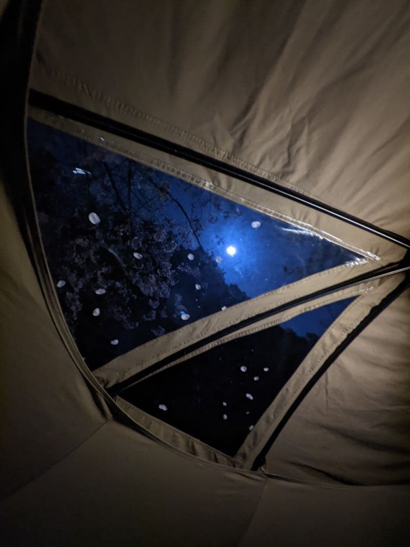 透明窓付き nature hike ネイチャーハイク　ファイヤーテント