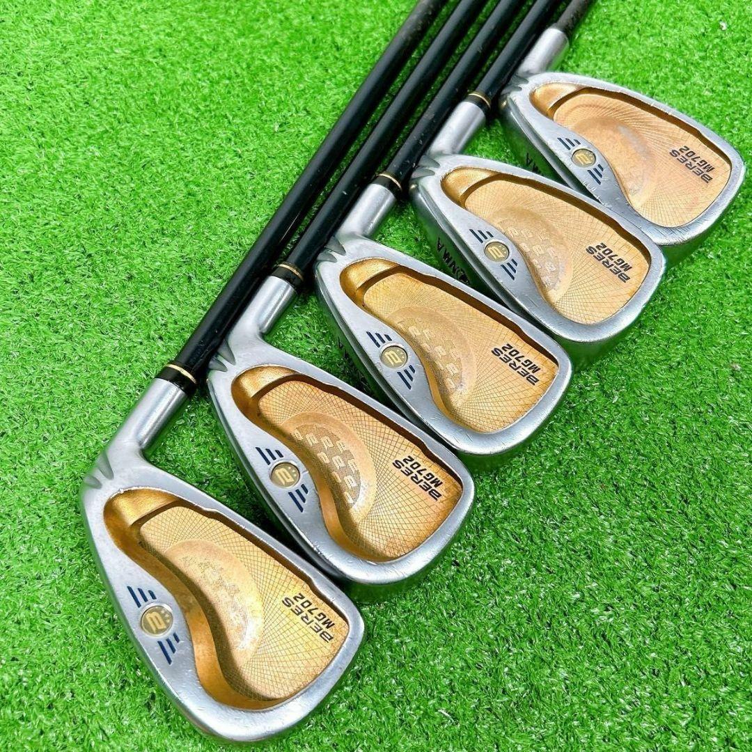 【豪華9本】高級 ホンマ ベレス MG702 3S 星3 メンズアイアン 男性R