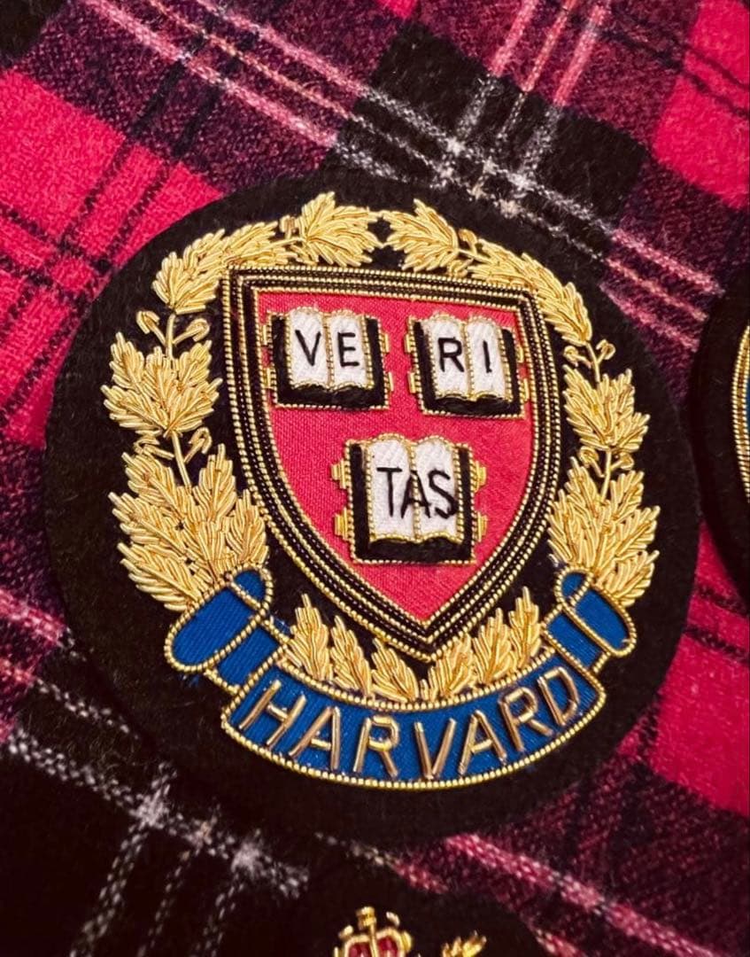 アイビーリーグ校章アメリカ東部8大学Harvardブレザーエンブレム大変希少です