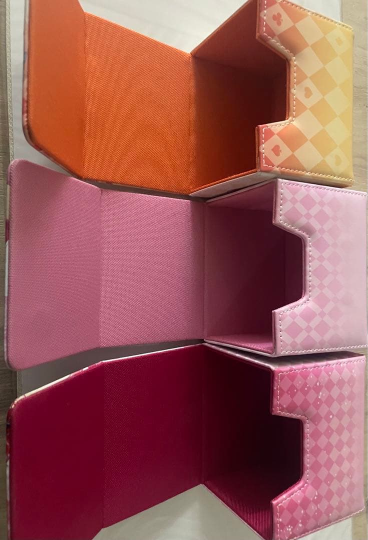 ゆずソフト 因幡めぐる 綾地寧々　三司あやせ合皮製デッキケースセット