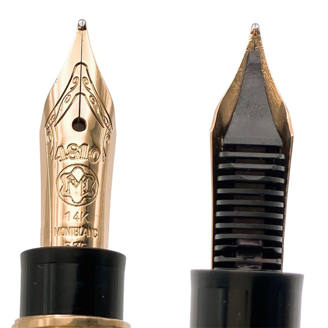 モンブラン モーツァルト 万年筆 14K ホワイトスター