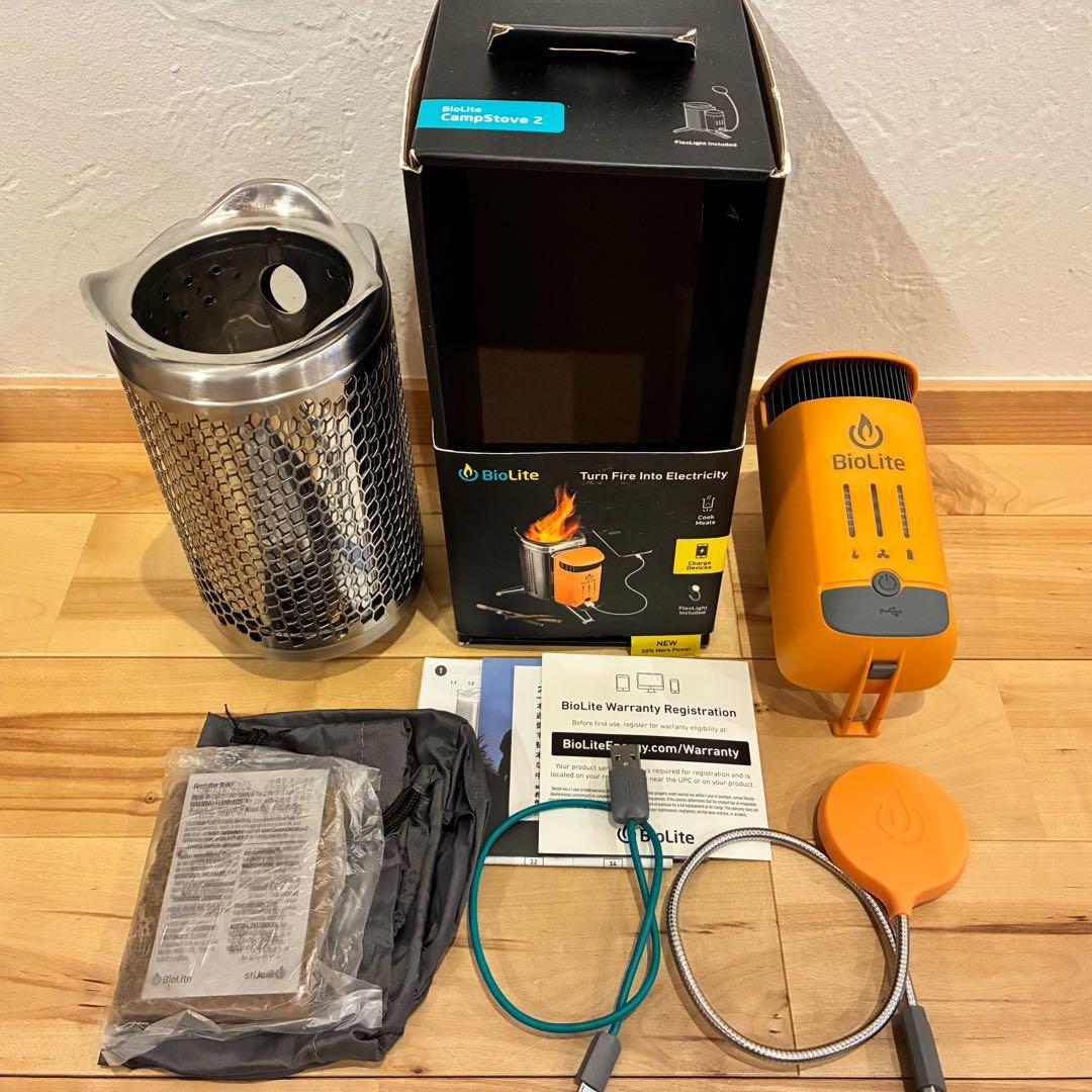 美品‼️BioLite キャンプストーブ2 バイオライト
