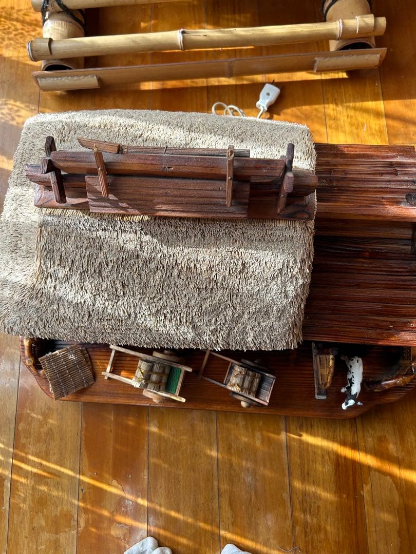 希少 手作り古民家 工芸品