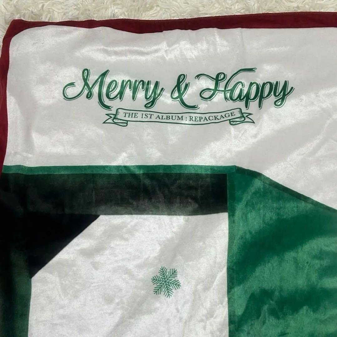 【超希少】TWICE ツウィ ブランケット Merry & Happyy 毛布