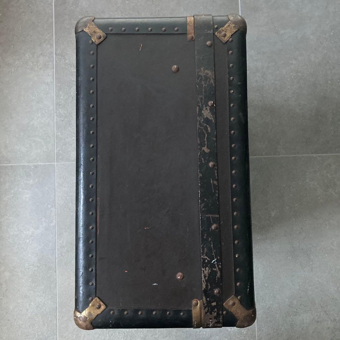 特大 ヴィンテージ トランクケース トランクバッグ 67cm×43cm 古道具⑦