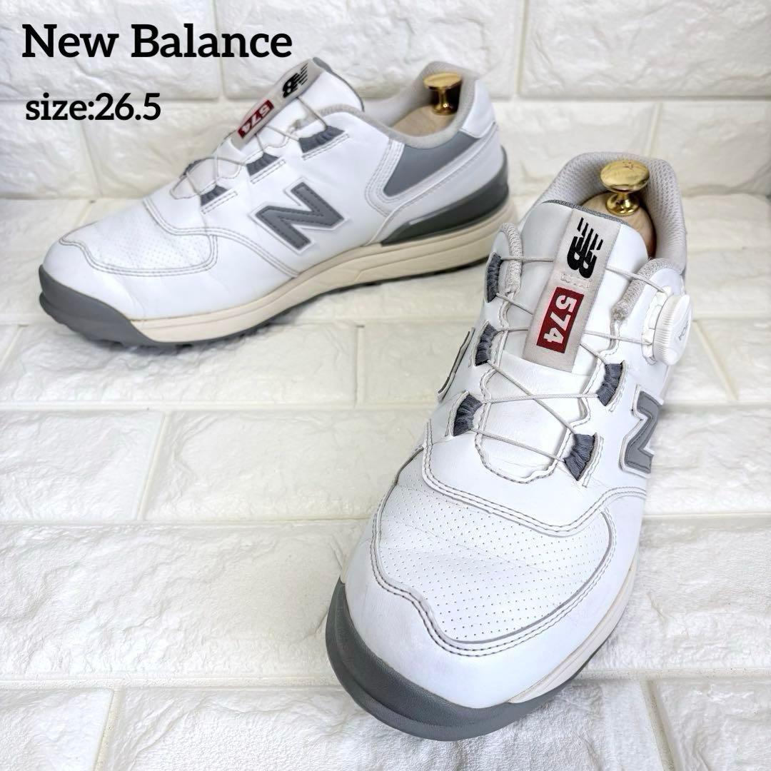 New Balance golf ゴルフシューズ BOA ダイヤル式 26.5