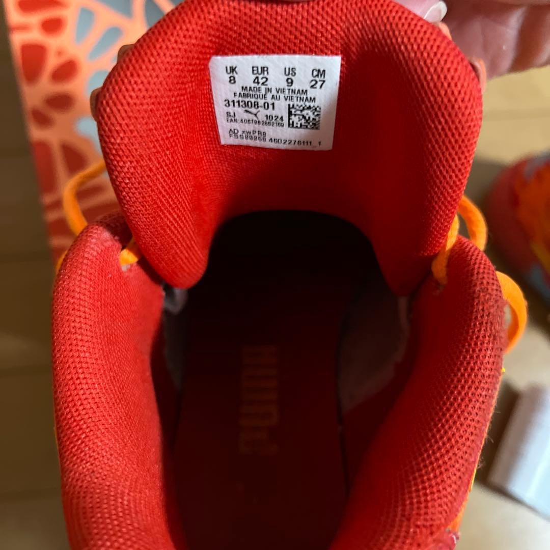 （定価2万2000円） PUMA ラメロボール　バスケットボールシューズ箱付き‼️