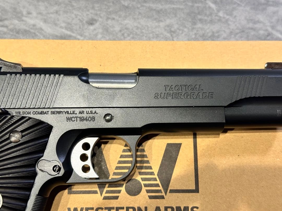 【超希少】 ウエスタンアームズウィルソンタクティカルスーパーグレイドガスガン