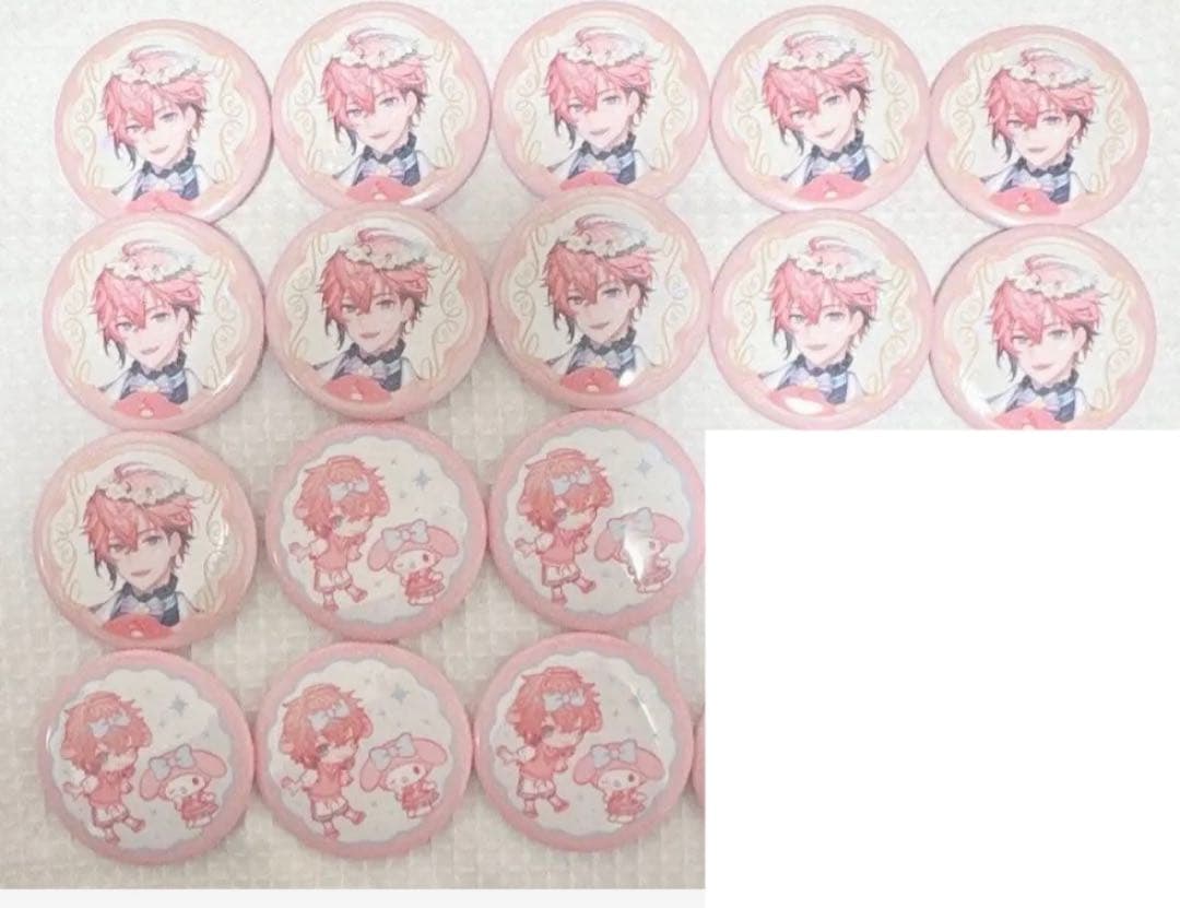【匿名配送】赤城ウェン サンリオ缶バッジ 20点セット まとめ売り