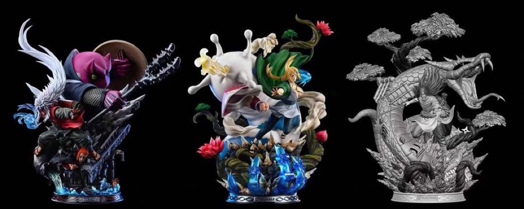 三忍 綱手 ナルト NARUTO フィギュア ガレージキット