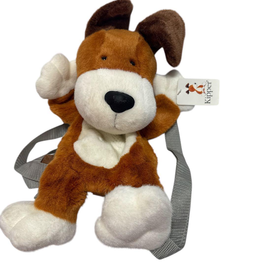 希少/2002年　タグ付 kipper キッパー　ぬいぐるみリュック　いぬ　犬