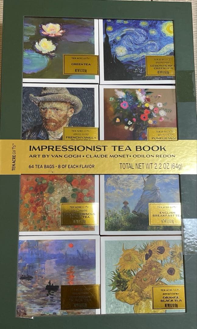 IMPRESSIONIST TEA BOOK 64ティーバッグ