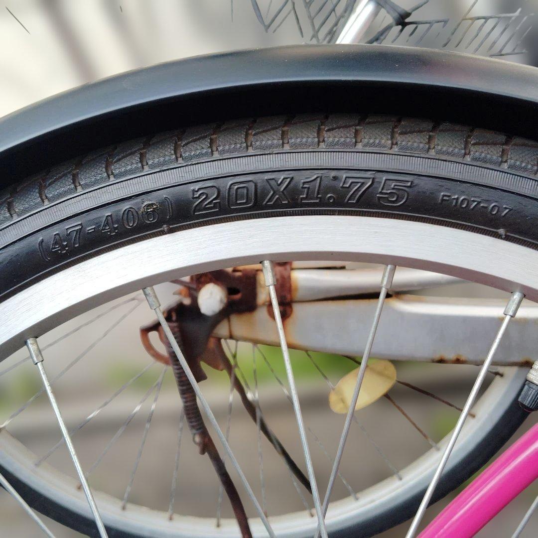 ARCHNESS 折りたたみ自転車 ピンク